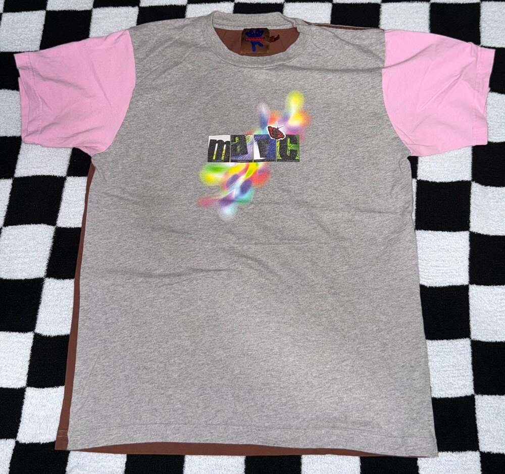 Heaven by Marc Jacobs Angry For Love Graphic Colorblock T-Shirt